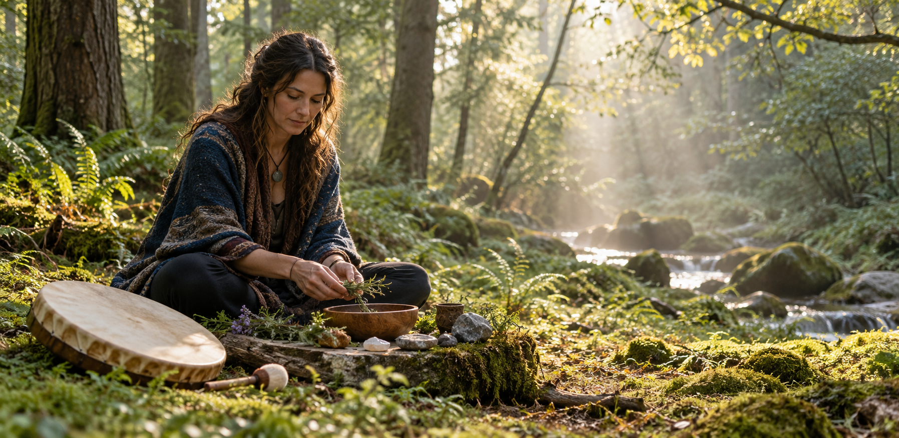 Shamanic healing and nature connection