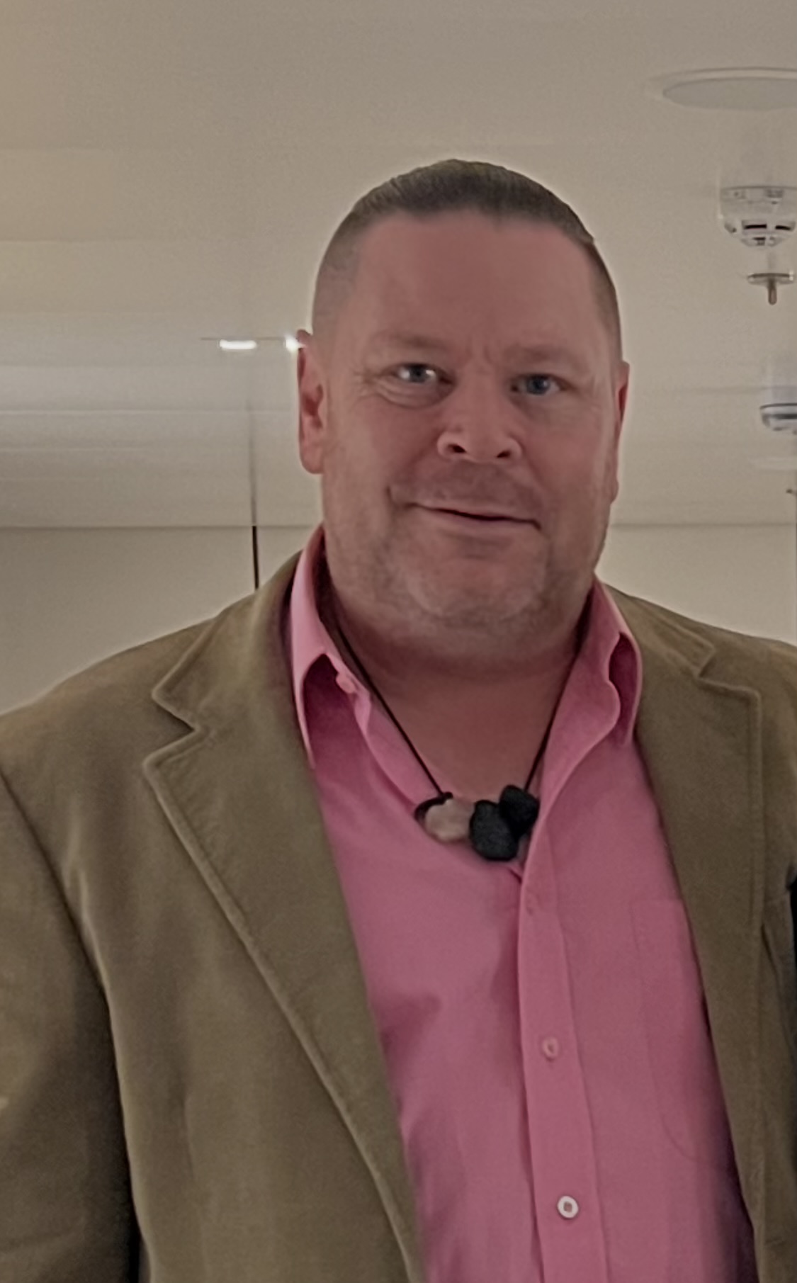 PsychicGavin during his professional mediumship and events work